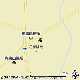 ホクレン駒畠ＳＳ周辺の地図