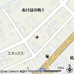 日本仮設株式会社　苫小牧営業所周辺の地図