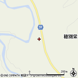 北海道勇払郡むかわ町穂別栄131周辺の地図