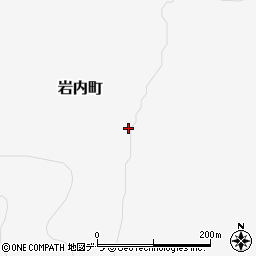 〒080-2121 北海道帯広市岩内町の地図