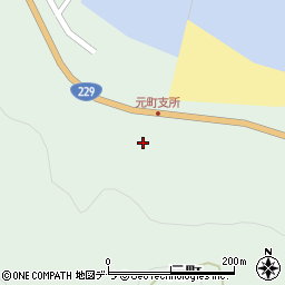 島牧元町簡易郵便局周辺の地図
