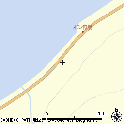 島牧村役場　第一栄浜地区会館周辺の地図
