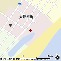 北海道中川郡豊頃町大津幸町52周辺の地図