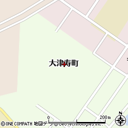 北海道中川郡豊頃町大津寿町周辺の地図