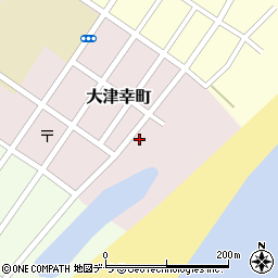 北海道中川郡豊頃町大津幸町57周辺の地図