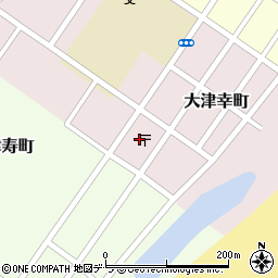 豊頃町立大津診療所周辺の地図