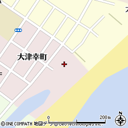 北海道中川郡豊頃町大津幸町73周辺の地図