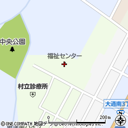中札内村　老人保健福祉センター周辺の地図