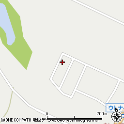 共同住宅ウトナイリーフ周辺の地図