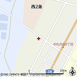 永井工業株式会社　中札内生コン工場コンクリート製品工場周辺の地図