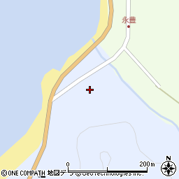 北海道島牧郡島牧村泊4周辺の地図