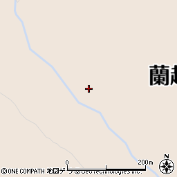 内山沢川周辺の地図
