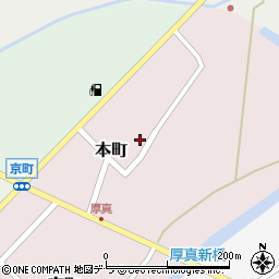 清文堂印刷株式会社　厚真支店周辺の地図