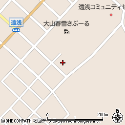 日本キリスト教会遠浅教会周辺の地図