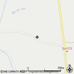 北海道勇払郡むかわ町穂別和泉236周辺の地図