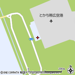 帯広警察署空港警備派出所周辺の地図