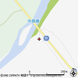 北海道帯広市中島町（東２線）周辺の地図
