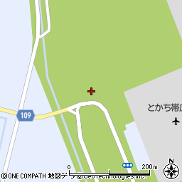 日産レンタカー帯広空港案内所周辺の地図