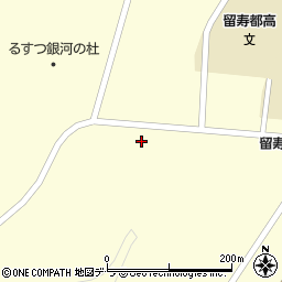 北海道虻田郡留寿都村留寿都168周辺の地図