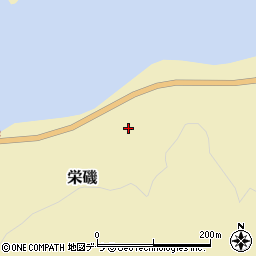 島牧村役場　栄磯いこいの家周辺の地図