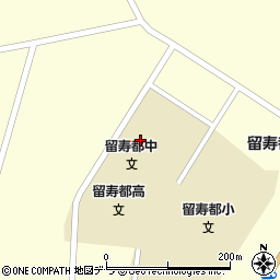 留寿都村役場高校　留寿都高校周辺の地図