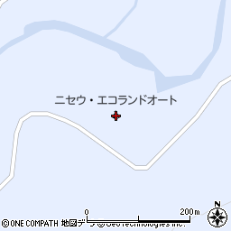 ニセウ・エコランドオートキャンプ場周辺の地図