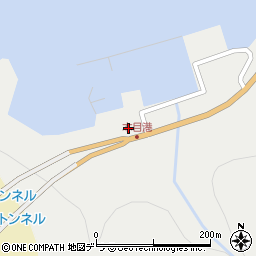 北海道島牧郡島牧村港100周辺の地図