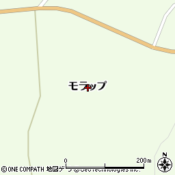 北海道千歳市モラップ周辺の地図