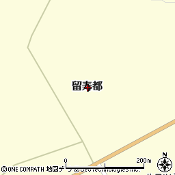 北海道虻田郡留寿都村留寿都周辺の地図