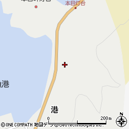 北海道島牧郡島牧村港30周辺の地図