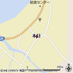 北海道島牧郡島牧村本目周辺の地図