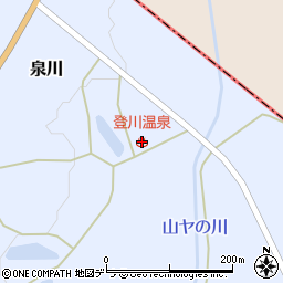 登川温泉周辺の地図