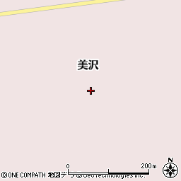 北海道苫小牧市美沢周辺の地図
