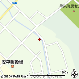 北海道勇払郡安平町早来大町184周辺の地図