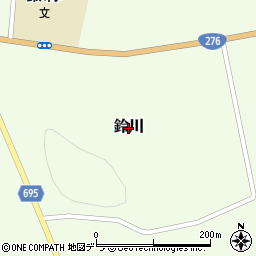 北海道喜茂別町（虻田郡）鈴川周辺の地図