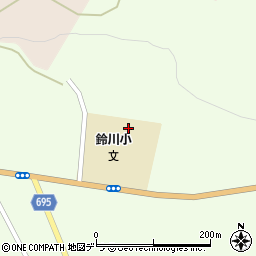 喜茂別町立鈴川小学校周辺の地図