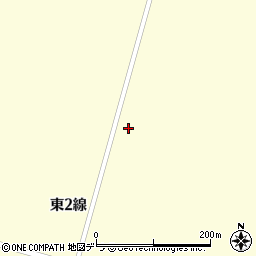 北海道帯広市昭和町（東２線）周辺の地図