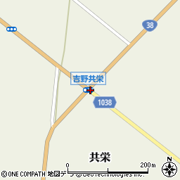 吉野共栄周辺の地図