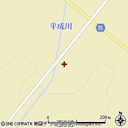 北海道帯広市広野町西３線127-2周辺の地図