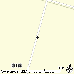 北海道帯広市昭和町東１線周辺の地図