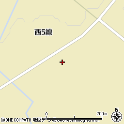 北海道帯広市広野町西５線周辺の地図