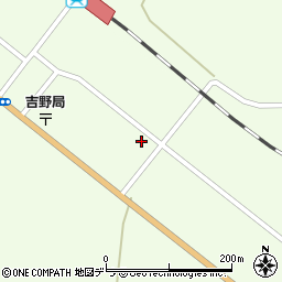 浦幌消防署吉野分遣所周辺の地図