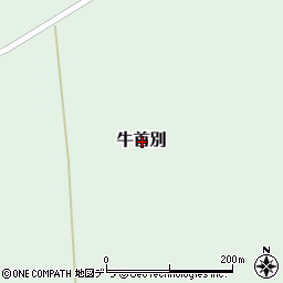 北海道中川郡豊頃町牛首別周辺の地図