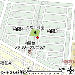 北海道千歳市柏陽3丁目17-2周辺の地図