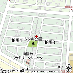 北海道千歳市柏陽3丁目15-7周辺の地図