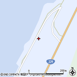 北海道島牧郡島牧村歌島175周辺の地図