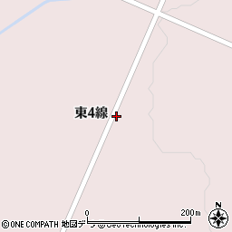 北海道帯広市桜木町東４線周辺の地図