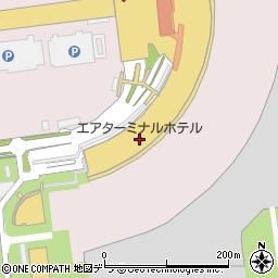 エアターミナルホテル周辺の地図