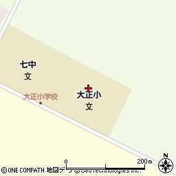 帯広市立大正小学校周辺の地図