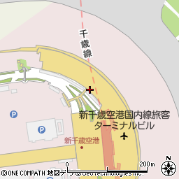 吉野家 新千歳空港店周辺の地図